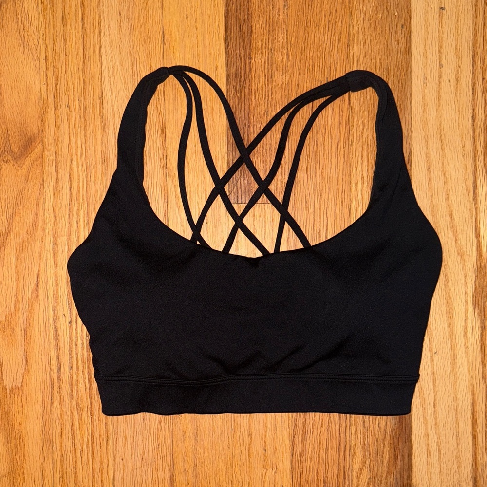 Victoria’s Secret Strappy Sports Bra black large